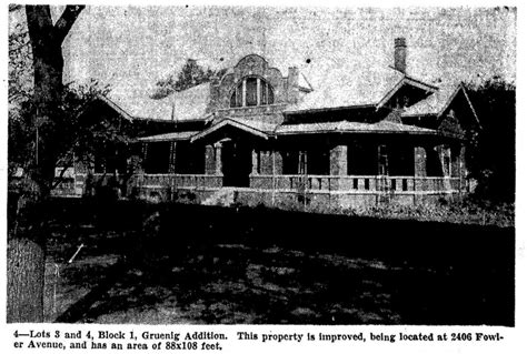 A History Of The Gruenig Mansion North Omaha History