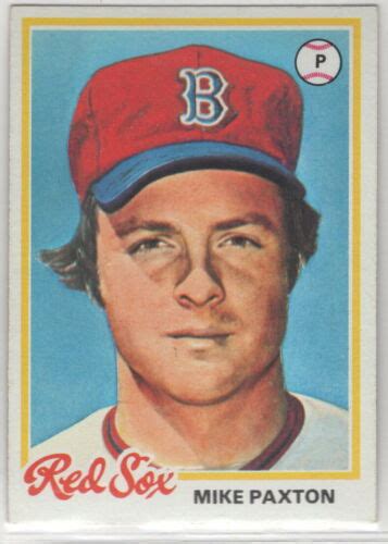 1978 Topps Baseball Boston Red Sox Team Set EBay