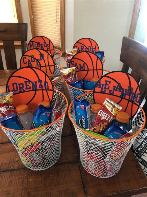 Basketball Player Gift Basket Artofit