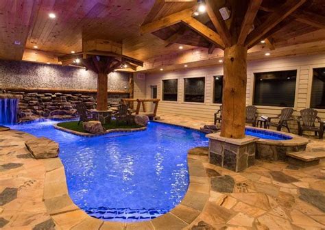 Eagle River Lodge Indoor Pool Tennessee Cabins River Lodge