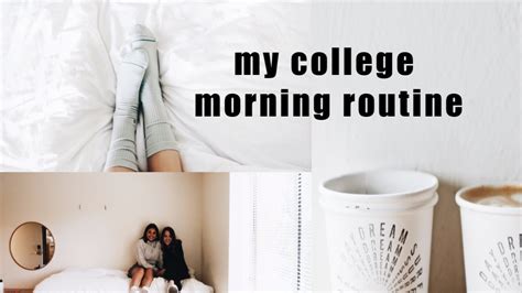 College Morning Routine Youtube