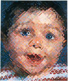 Chuck close selected paintings and tapestries at pace/wildenstein. Chuck Close, who revolutionized portraiture, has major ...