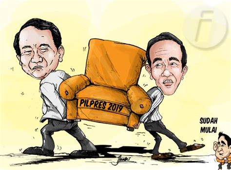 Gambar Karikatur Jokowi Dan Prabowo
