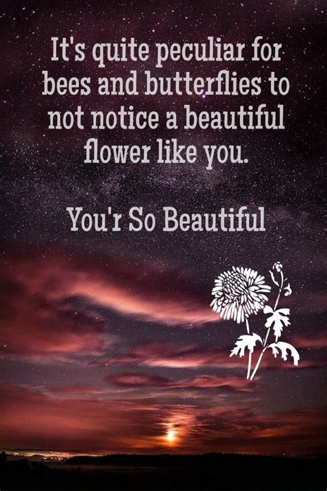 You Are So Beautiful Quotes For Her