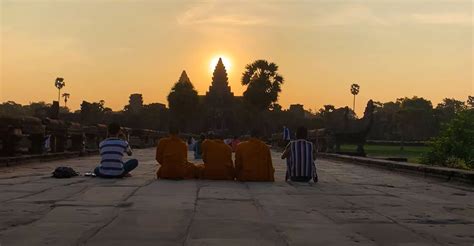 Sunrise At Angkor Wat During The Equinox In Cambodia Visit Angkor