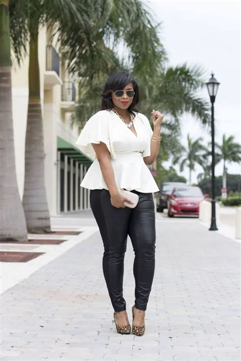 Do Peplum Tops Hide Belly Flattering Outfits For Plus Size Women
