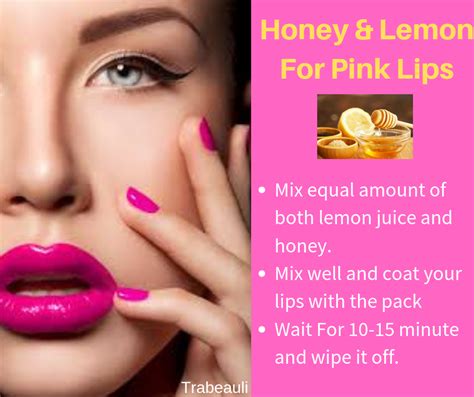 13 Home Remedies For Pink Lips Naturally In A Week At Home Trabeauli Remedies For Dark Lips