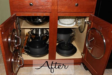 We did not find results for: Use clear Command hooks to hang pot lids in cabinets ...