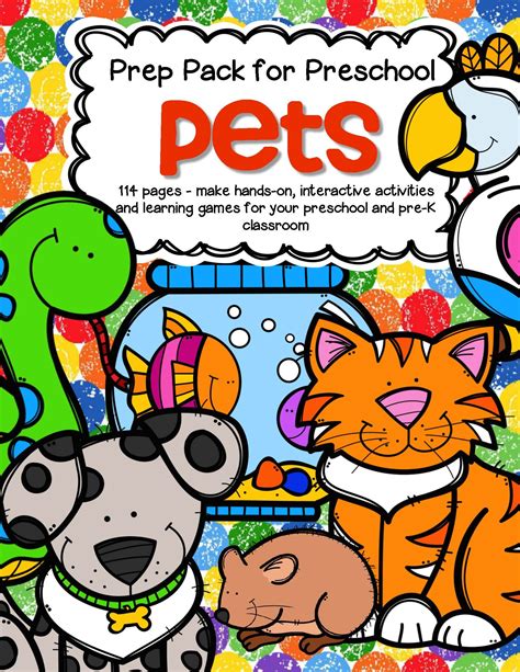 Pets Theme Pack For Preschool Pets Preschool Pets Theme Preschool Pets