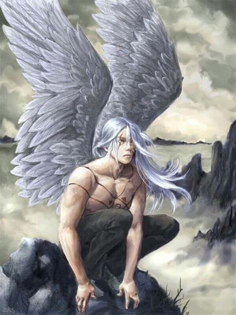 Pin By Char Orr On Beautiful Angel Art Angel Artwork Male Angels