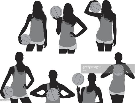 Female Basketball Player High Res Vector Graphic Getty Images
