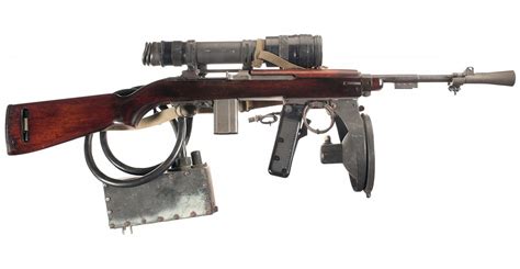 Rare Late World War Ii Inland T3 Carbine With M2 Infrared Sniper
