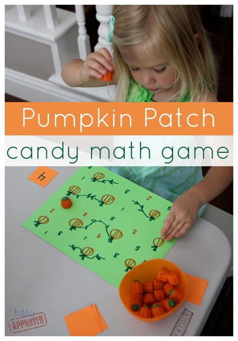 Toddler Approved Pumpkin Patch Candy Math Game