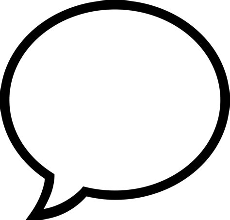 Speech Bubble Svg Png Icon Free Download 278230 Onlinewebfontscom
