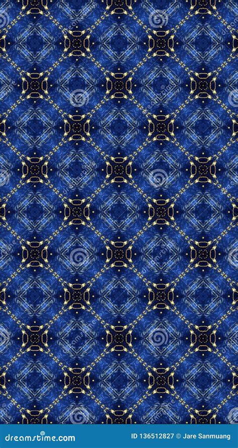 Oriental Seamless Geometric Patterngrid Seamless Floral Pattern And