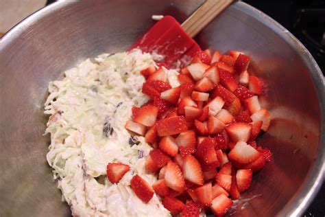Strawberry Lemon Coleslaw Baked Broiled And Basted