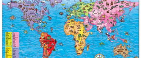 What kind of game is world map puzzle? National Geographic World Map Printable | Printable Maps