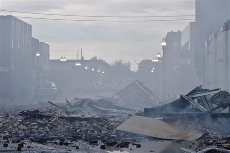 In Photos Uptown Kenosha After The Riots Fires Damage Cleanup