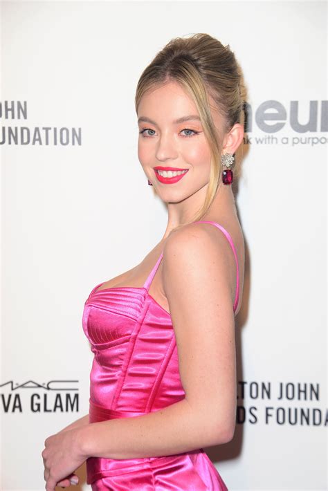 Sydney Sweeney Attends The 28th Annual Elton John Aids Foundation
