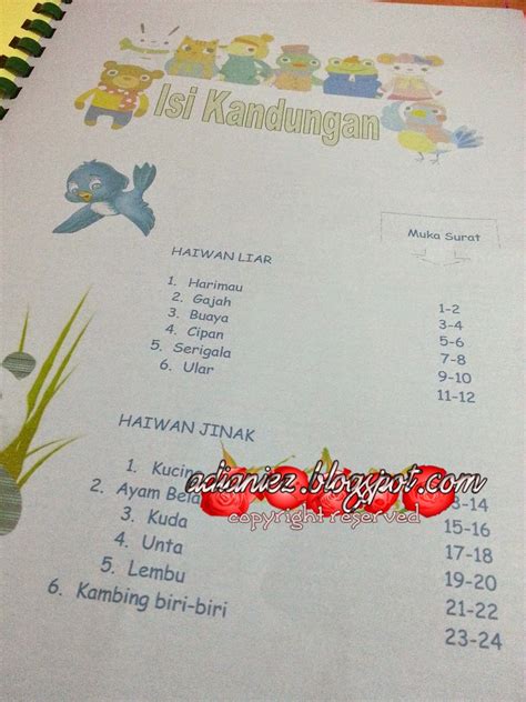 Contoh Buku Skrap Sains Malaykiews