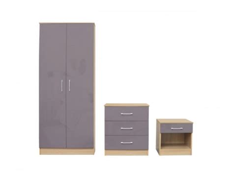 Lpd Dakota Bedroom Furniture Set In Taupe Grey By Lpd Furniture