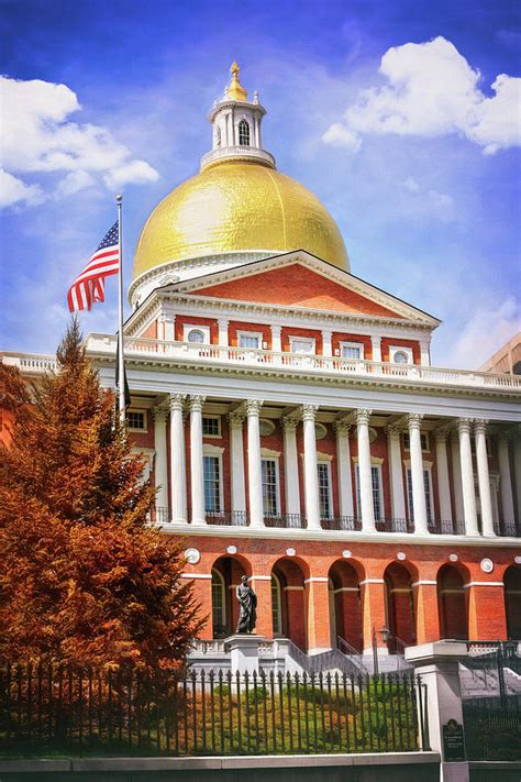 State House Boston Massachusetts Photograph By Carol Japp Fine Art America