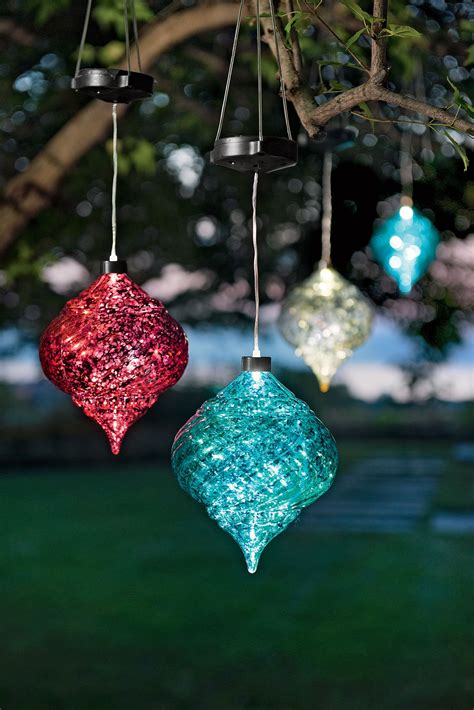 Hanging Lighted Outdoor Christmas Decorations