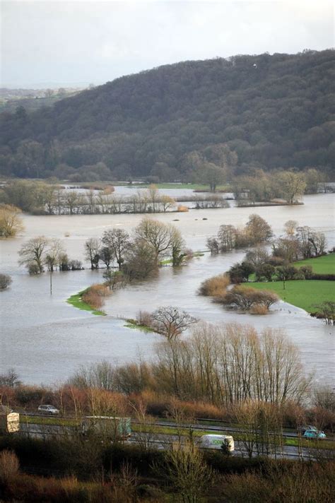 Heavy Rain Leads To Further Flood Warnings And Rivers Bursting Their Banks Wales Online