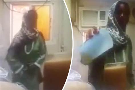 Watch Maid Caught Pouring Her Own Urine In Her Bosss Juice In Hidden Camera Footage Daily Star