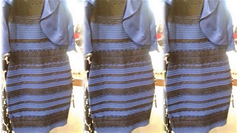 Some people see the dress as it appears in the photo as white and gold, while others see it as blue and black. What Color is this Dress: Black and Blue or White and Gold ...