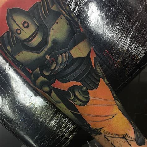 Maybe you would like to learn more about one of these? Tattoos by Craig Holmes @ Iron Horse Tattoo Studio (Started this iron giant sleeve today. Tattoo ...