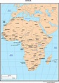 Africa Printable Map Pdf - Printable Word Searches