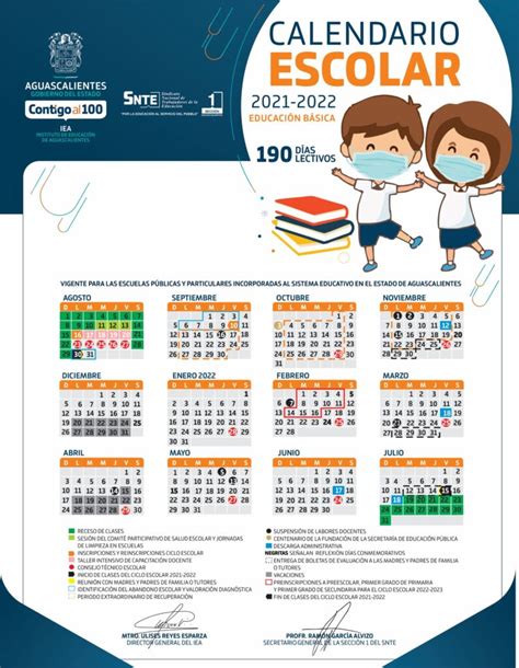 View 18 Calendario Escolar 2021 A 2022 Sep Pdf Mediaburnbox