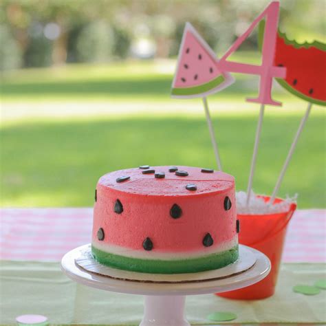 Watermelon Birthday Cake Rbaking