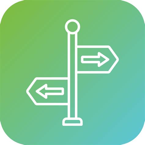 Directions Vector Icon Style 22297297 Vector Art At Vecteezy