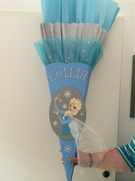 Schultüte Mit Elsa Aus Disneys Eiskönigin