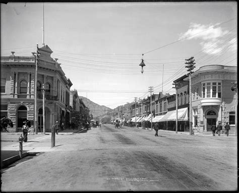 Historic View Of Pearl St Boulder Colo C1900 1917