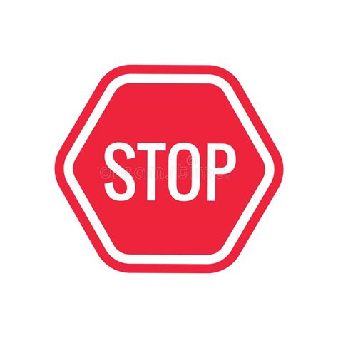 stop road sign vector illustration decorative design stock vector illustration of outdoors