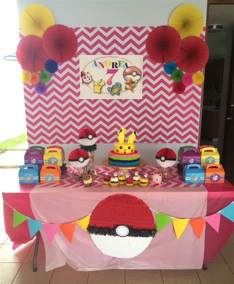 Pokemon Girls Party Ideas Pokemon Birthday Pokemon Party Pokemon Birthday Party