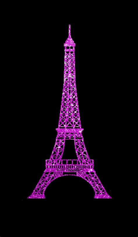 Eiffel Tower Glitter Wallpaper I Created For The App Cocoppa Eiffel