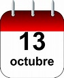 Que se celebra el 13 de octubre - Calendario