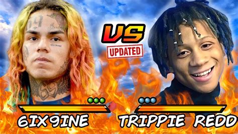6ix9ine vs trippie redd versus before they were famous youtube