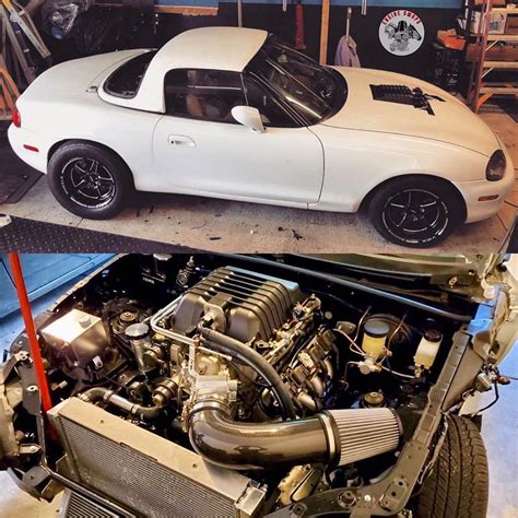 Lsa Swapped Mazda Miata🤘🏼🇺🇸 What Yall Think About This Setup Built By