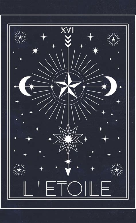 The pool on the star card is a gathering place. L'Etoile or The Star Tarot Window Curtains | Star tarot, Tarot tattoo, Tarot