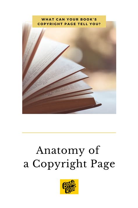 What Can Your Book S Copyright Page Tell You Book Riot