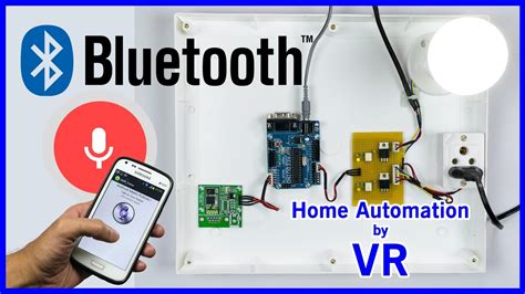 Arduino Based Home Automation Using Bluetooth Android Smartphone Youtube