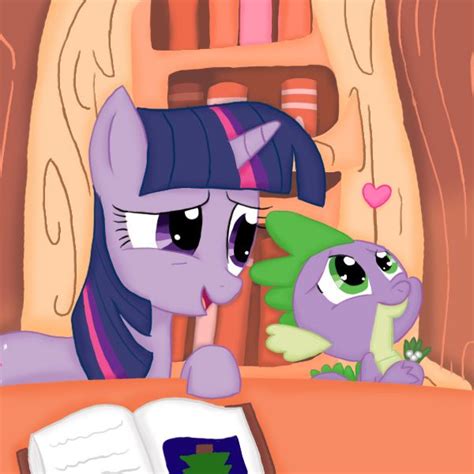 Twilight And Spike Research By Poppun Deviantart Com On DeviantArt Twilight My Babe Pony
