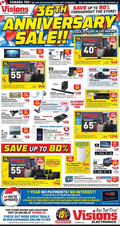 Visions Electronics Canada Flyers