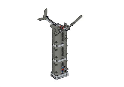 Lego Moc Technic Windmill By Technicrules42035 Rebrickable Build
