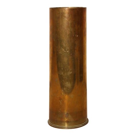 Antique French Brass Artillery Shell Casing French Antiques Antiques